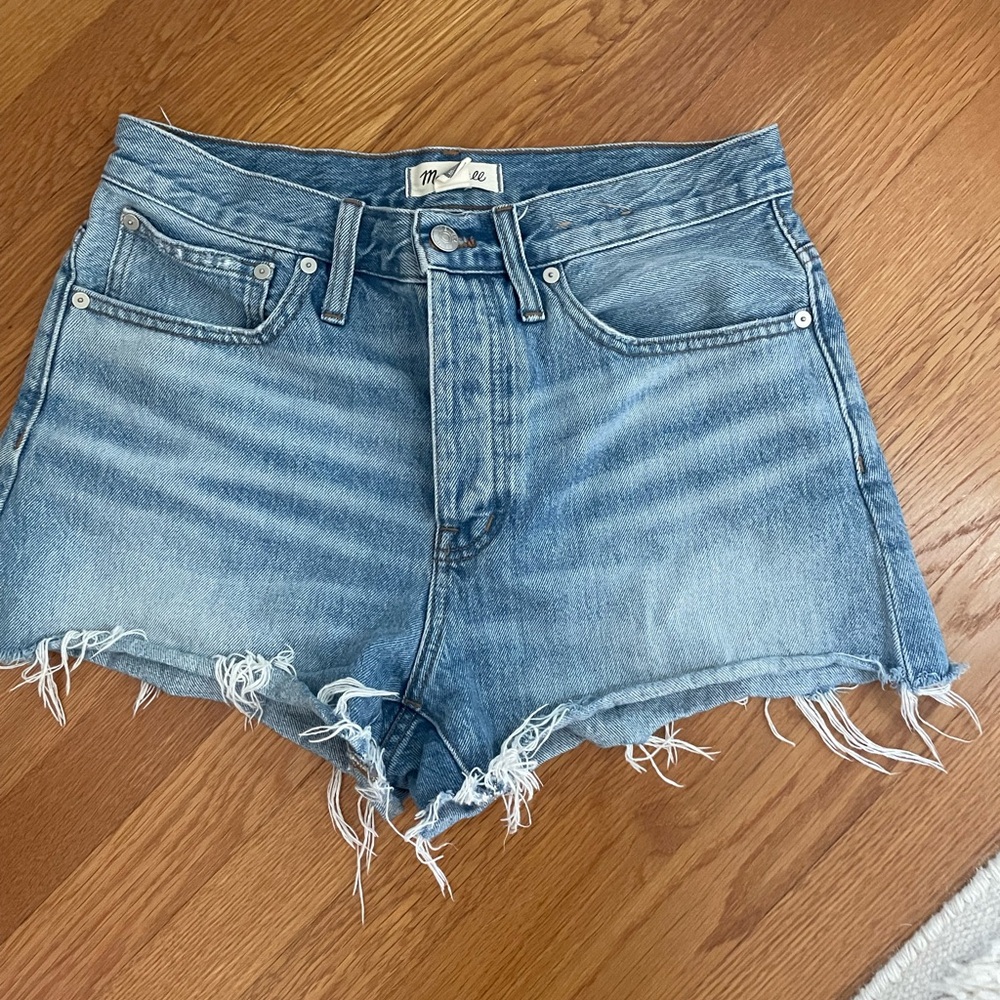 Madewell Relaxed Denim Shorts Size 27